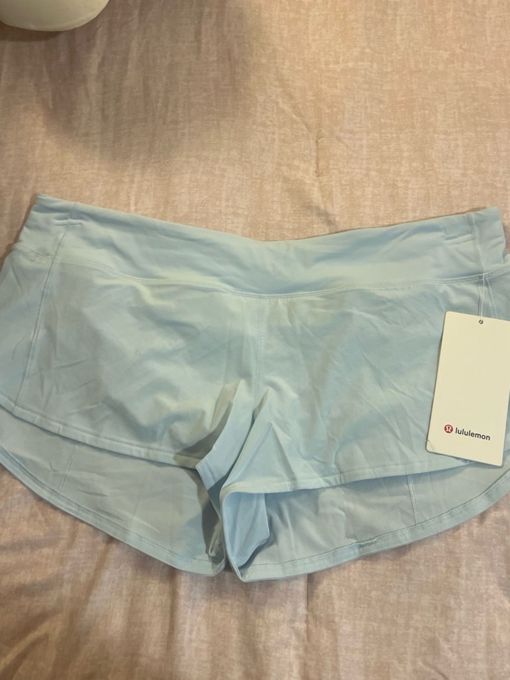 lululemon athletica Light Blue Athletic Shorts